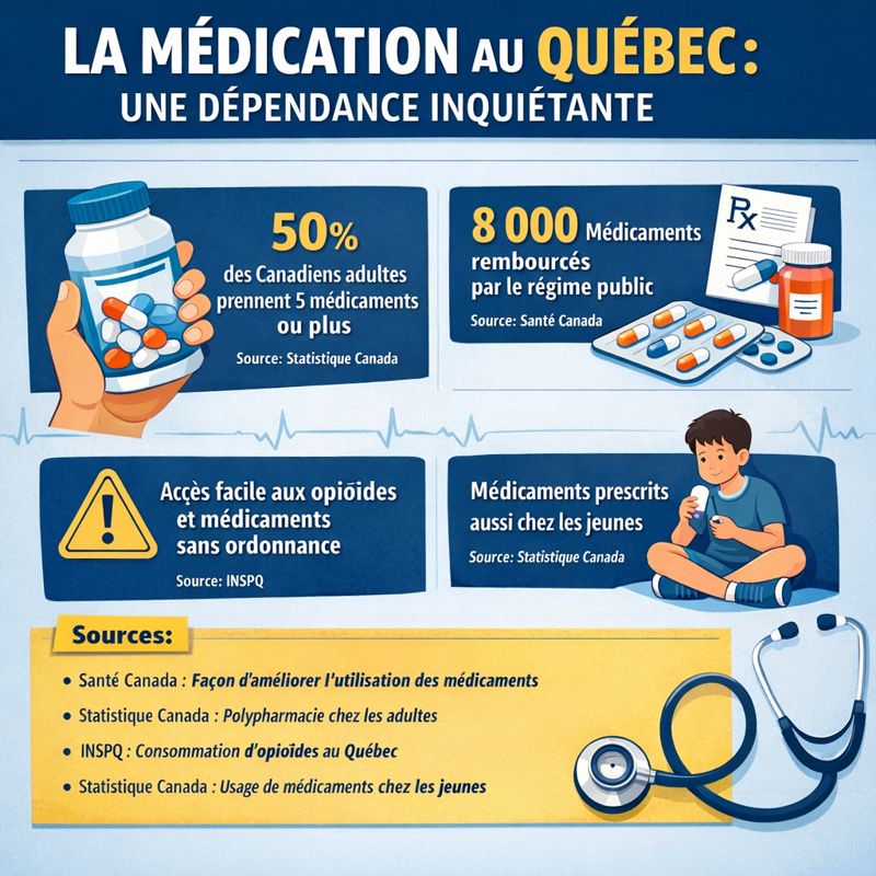 Article 2 – La montée de la dépendance aux médicaments