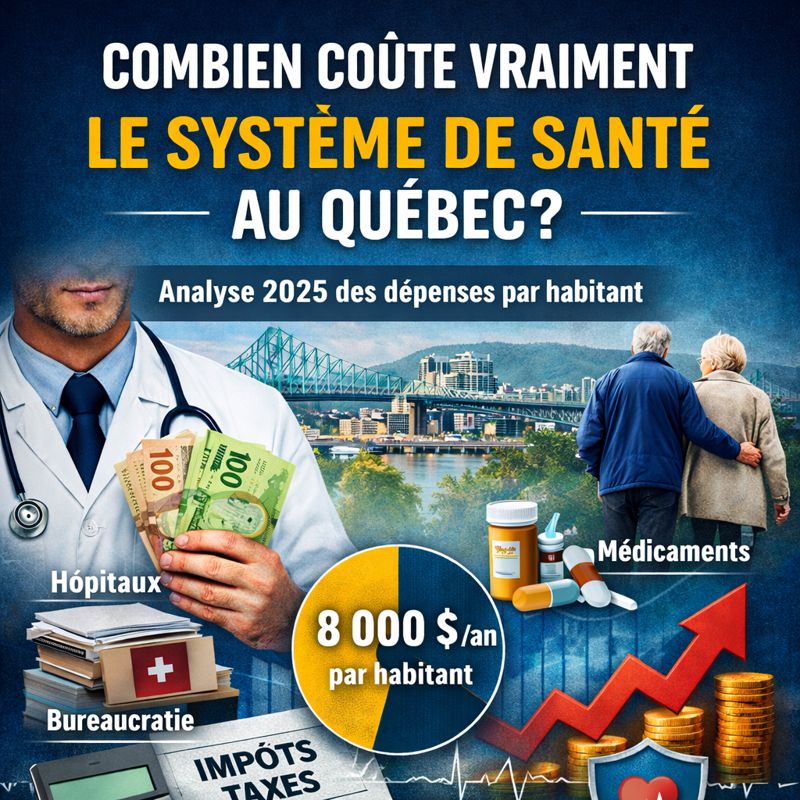 Coût du système de santé au Québec